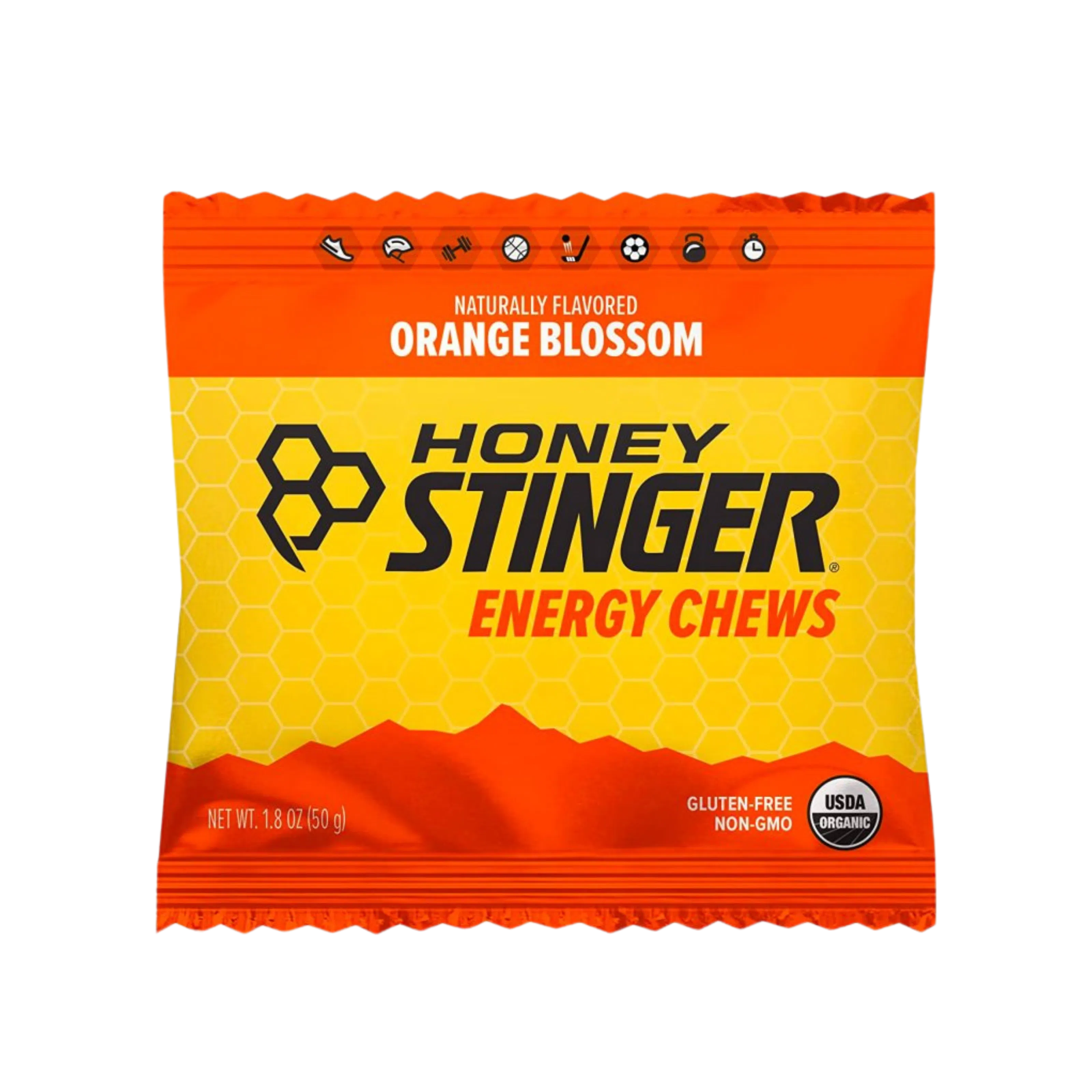 Honey Stinger Chews Orange Blossom 50gr-Wellu